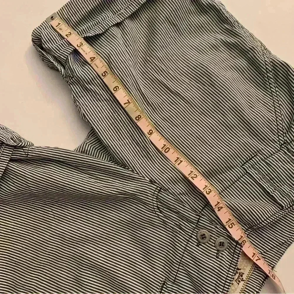 Nori Women's Striped Shorts Size 9 - Picture 2 of 16